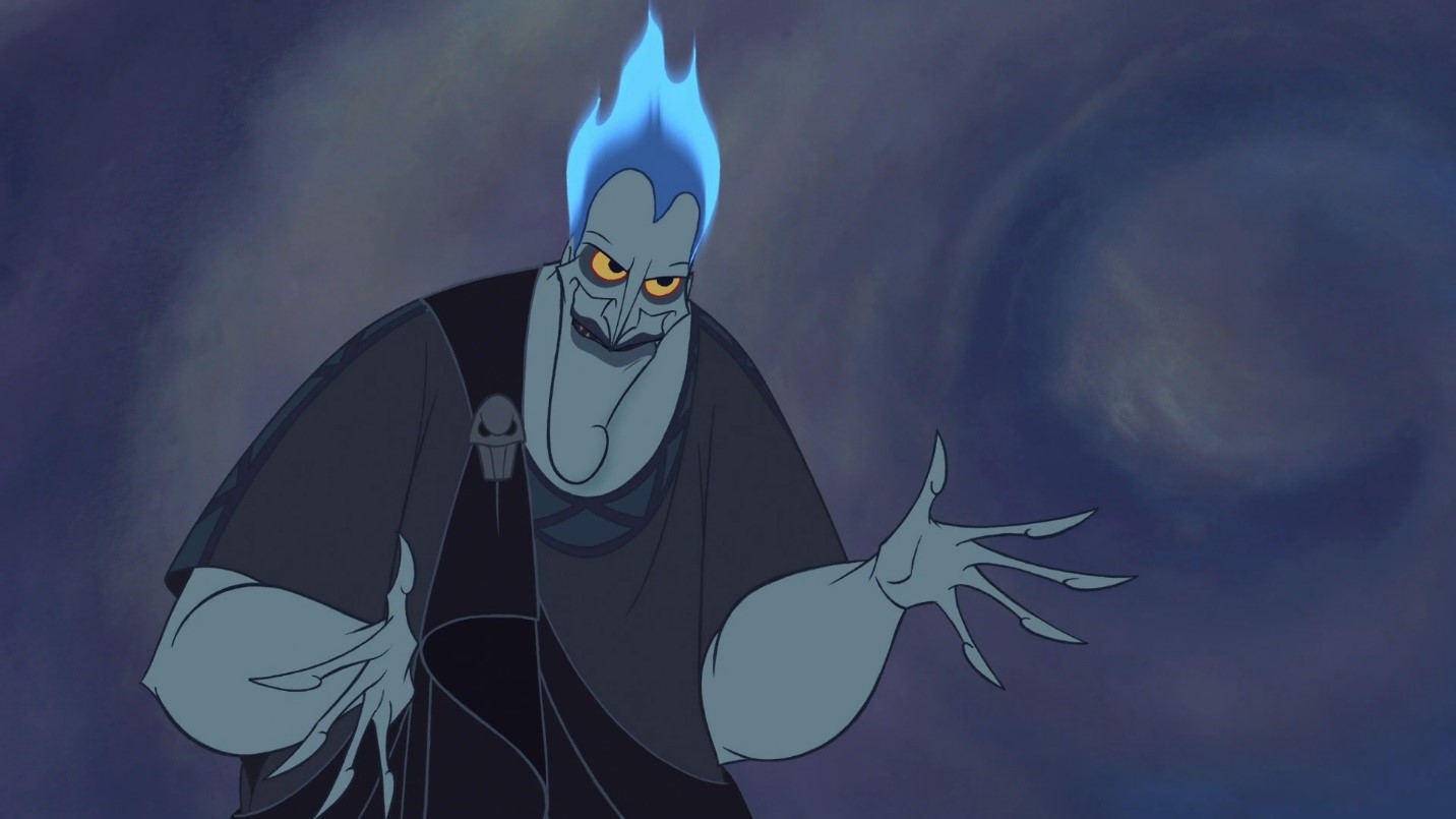 Disney’s rendition of Hades is less noble. (http://www.disney.wikia.com/wik...