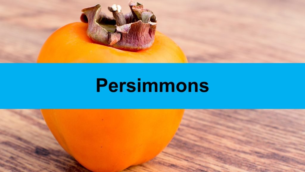 Persimmons