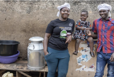 One of the more than 250+ small businesses in East Africa that are making probiotic yogurt thanks to a collaboration with Yoba for Life that helped develop a probiotic yogurt culture specially designed to fill this need.
